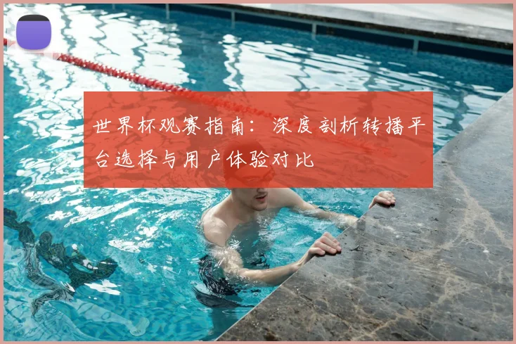 世界杯观赛指南:深度剖析转播平台选择与用户体验对比