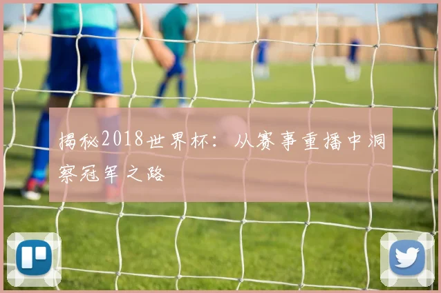 揭秘2018世界杯：从赛事重播中洞察冠军之路