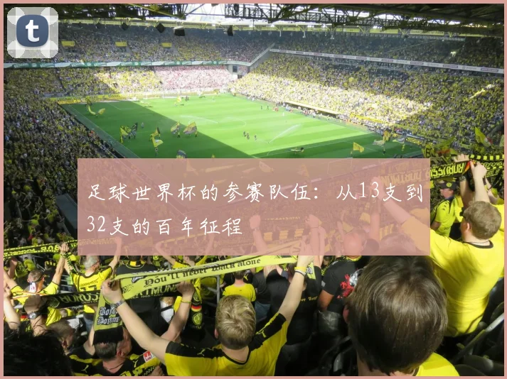 足球世界杯的参赛队伍：从13支到32支的百年征程