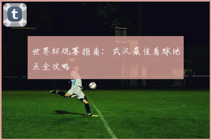 世界杯观赛指南:武汉最佳看球地点全攻略