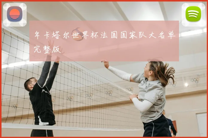 年卡塔尔世界杯法国国家队大名单完整版